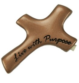 Cathedral Art Live with Purpose Palm Comfort Cross