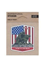 Kerusso HOLD FAST Land of the Free Sticker