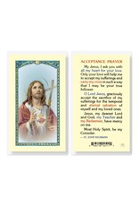 WJ Hirten Laminated Holy Card Acceptance Prayer