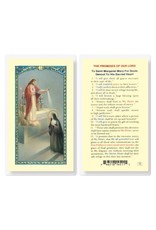 WJ Hirten Promises of Our Lord to St. Margaret Mary Laminated Holy Card