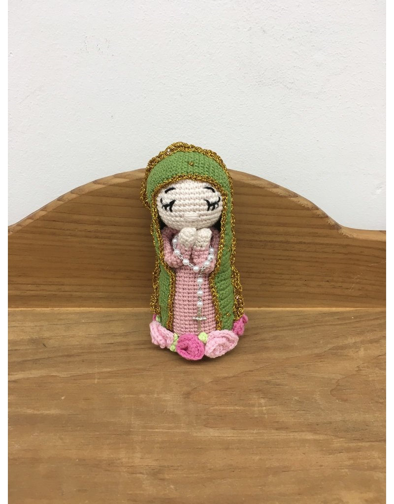 Maria Deacon Guadalupe Crochet Doll - Made in Peru