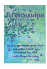 The Printery House For Grandpa: A Father's Day Prayer Father's Day Card for Grandpa