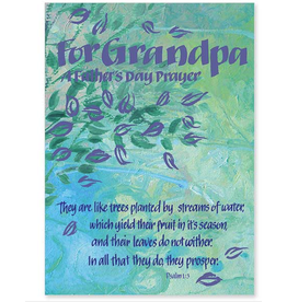 Altar + Home For Grandpa: A Father's Day Prayer Father's Day Card for Grandpa