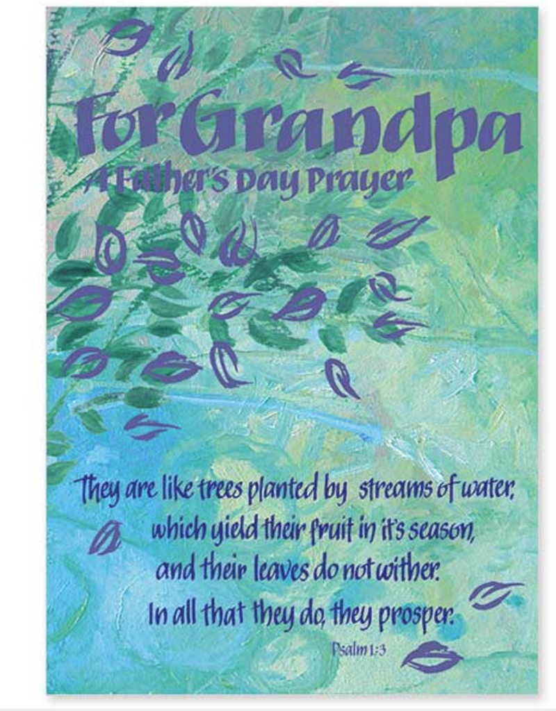 The Printery House For Grandpa: A Father's Day Prayer Father's Day Card for Grandpa