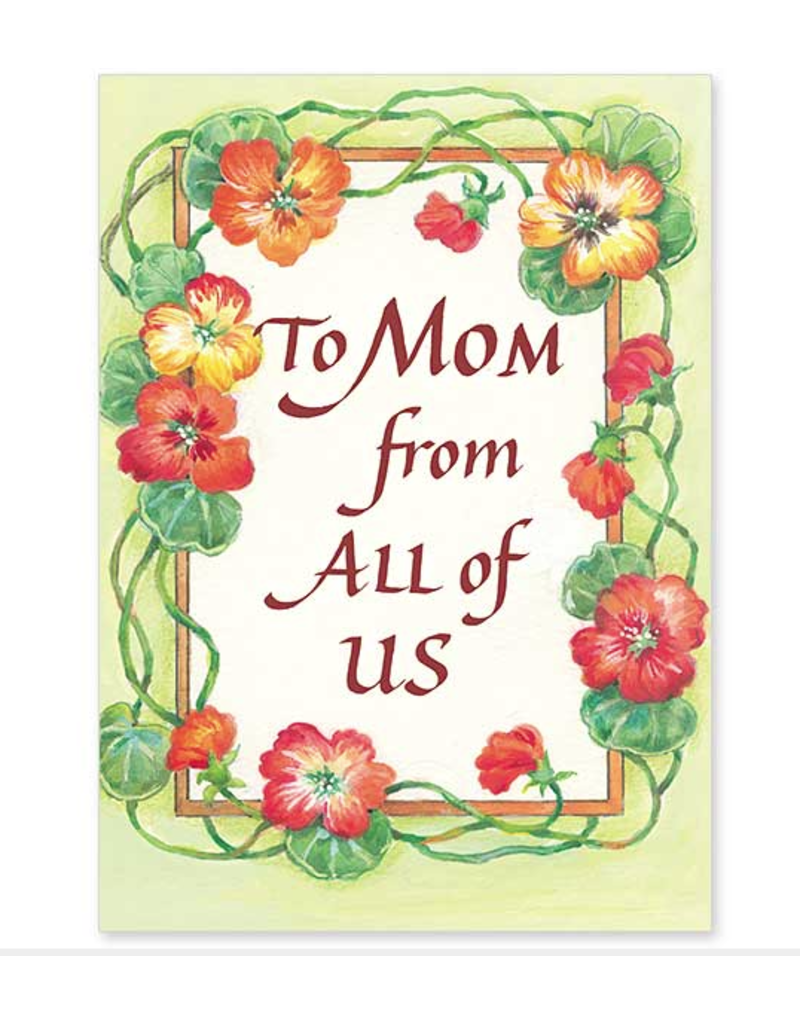 Altar + Home To Mom From All of Us Mother's Day Card