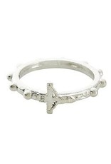 Christian Brands Crucifix Rosary Ring