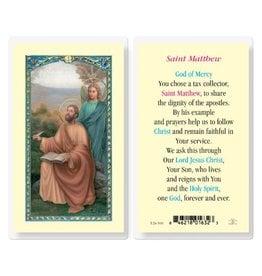 Christian Brands Laminated Holy Card St. Matthew