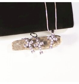 Mary Eden Necklace/Earring Set - Cross Set