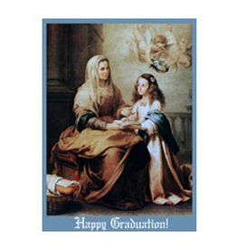 Saints Galore Catholic Publishing Happy Graduation! | St. Anne Card