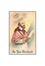 Saints Galore Catholic Publishing As You Graduate | St. Francis de Sales Card