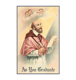 Saints Galore Catholic Publishing As You Graduate | St. Francis de Sales Card