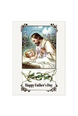 Saints Galore Catholic Publishing Happy Father's Day | St. Joseph Note Card
