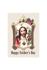 Saints Galore Catholic Publishing Happy Father's Day | Good Shepherd Note Card