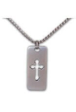 Abbey & CA Gift Pendant Necklace | Cross Cutout