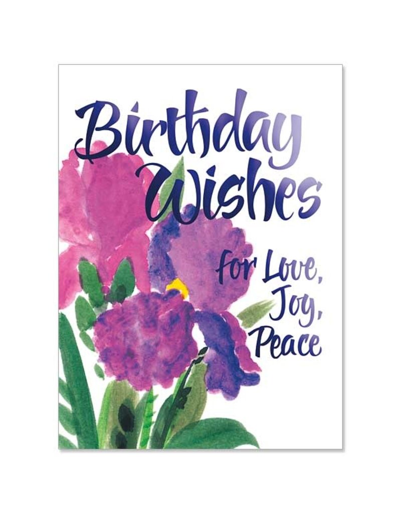 The Printery House Birthday Wishes for Love, Joy, Peace | Birthday Card