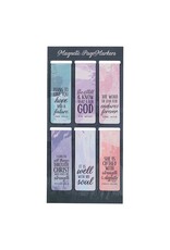 Christian Art Gifts Magnetic Pagemarker Set - Scenic (Set Of 6)