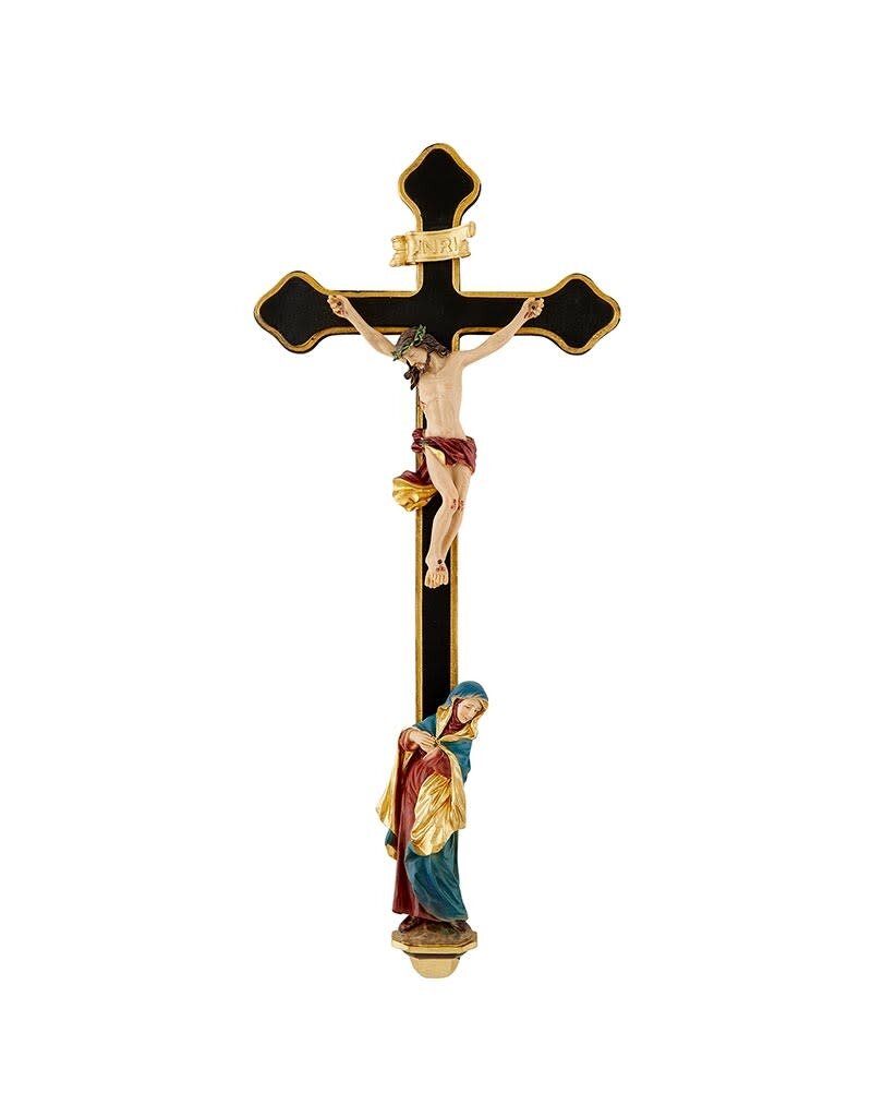 Jeweled Cross Company 13" Sorrowful Mother Crucifix