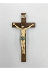 McVan 10" Walnut Crucifix with Resin Corpus