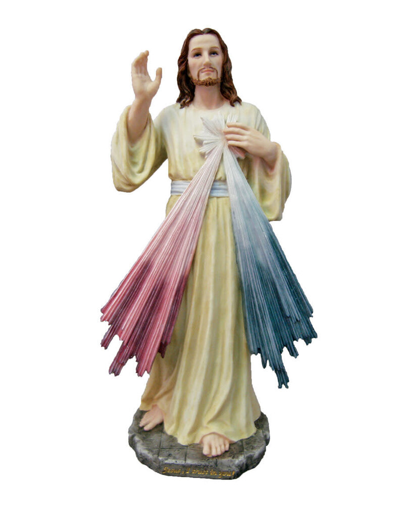 Veronese Collection Divine Mercy Statue 12" Veronesse Collection Hand-Painted