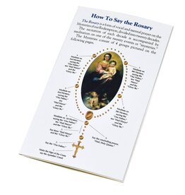 Catholic Book Publishing Corp How to Say the Rosary Pamphlet