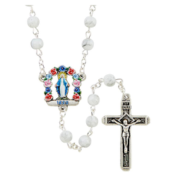 Creed Capri Miraculous Medal Rosary