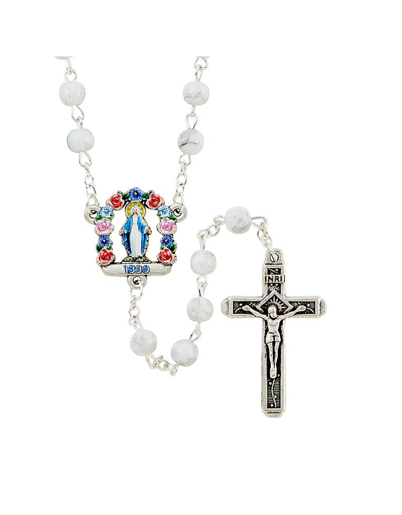 Creed Capri Miraculous Medal Rosary
