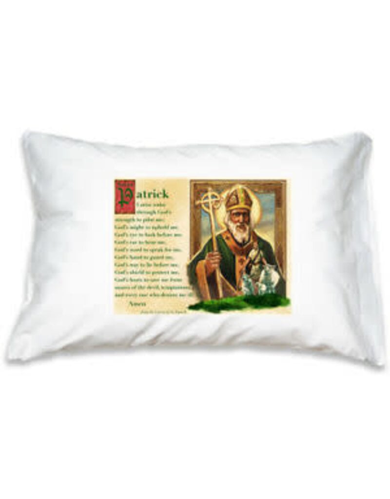 IHM Designs Prayer Pillowcase Saint Patrick
