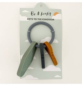Be A Heart Keys to the Kingdom Silicone Teether