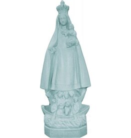 Space Age Plastics 24" Our Lady Of Charity Plastic Garden Statue - Granite Finish