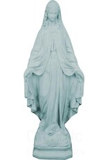 Space Age Plastics 24" Our Lady of Grace Plastic Garden Statue - Granite Finish