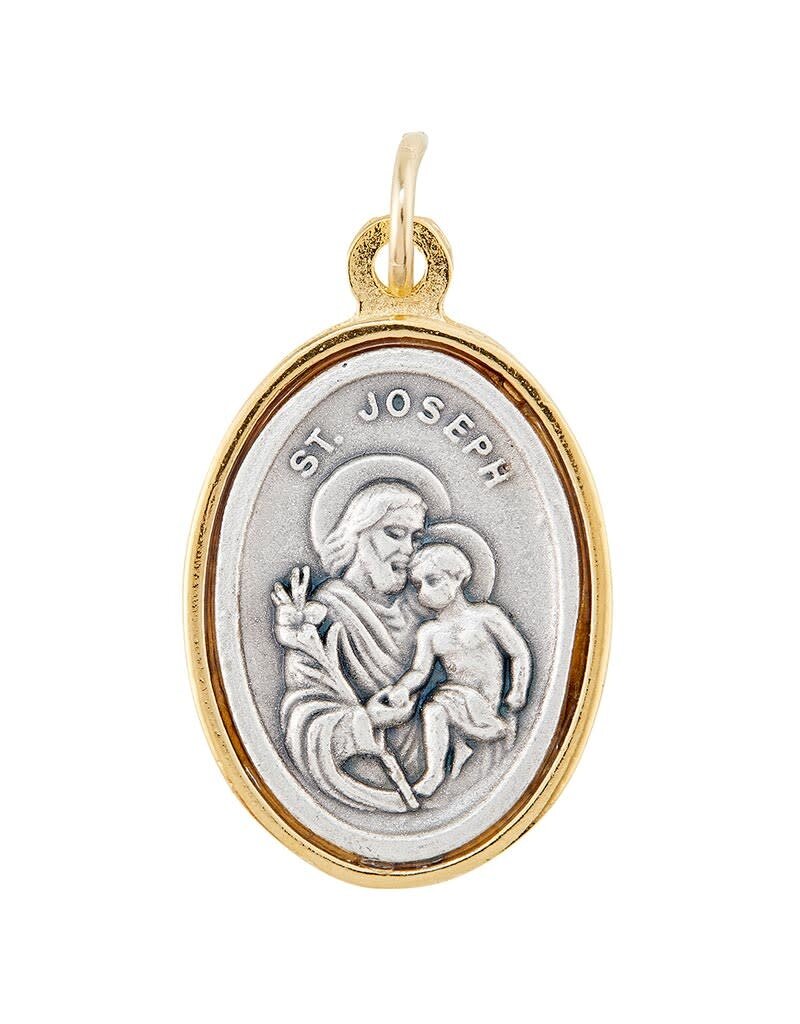 Creed Saint Joseph And Child Medal