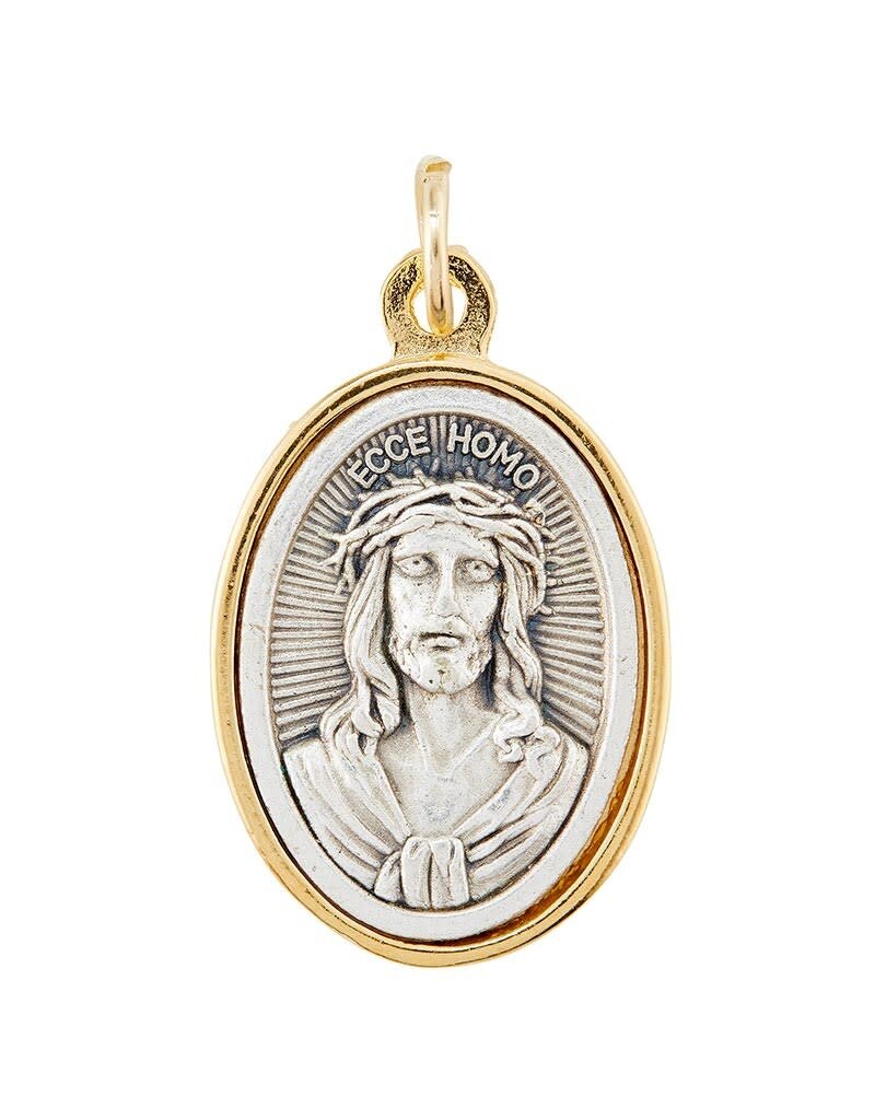 Creed Ecce Homo Two-tone Gold and Silver Medal