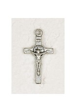 Lumen Mundi St. Benedict Crucifix Oxidized Medal