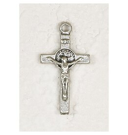 Lumen Mundi St. Benedict Crucifix Oxidized Medal