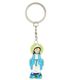 Christian Brands Our Lady Of Grace Keychain