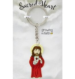 Christian Brands Sacred Heart Keychain