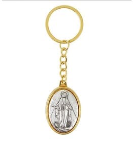 Christian Brands Our Lady of Grace Icon  Keychain