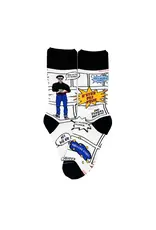 Sock Religious Sock Religious JP II Comic Book Socks