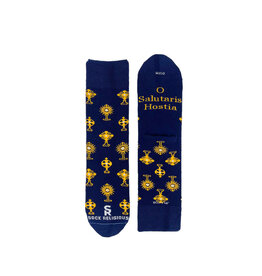 Sock Religious Sock Religious Monstrance Socks (Navy)