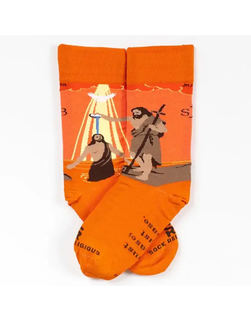 Sock Religious Sock Religious St. John the Baptist Adult Socks