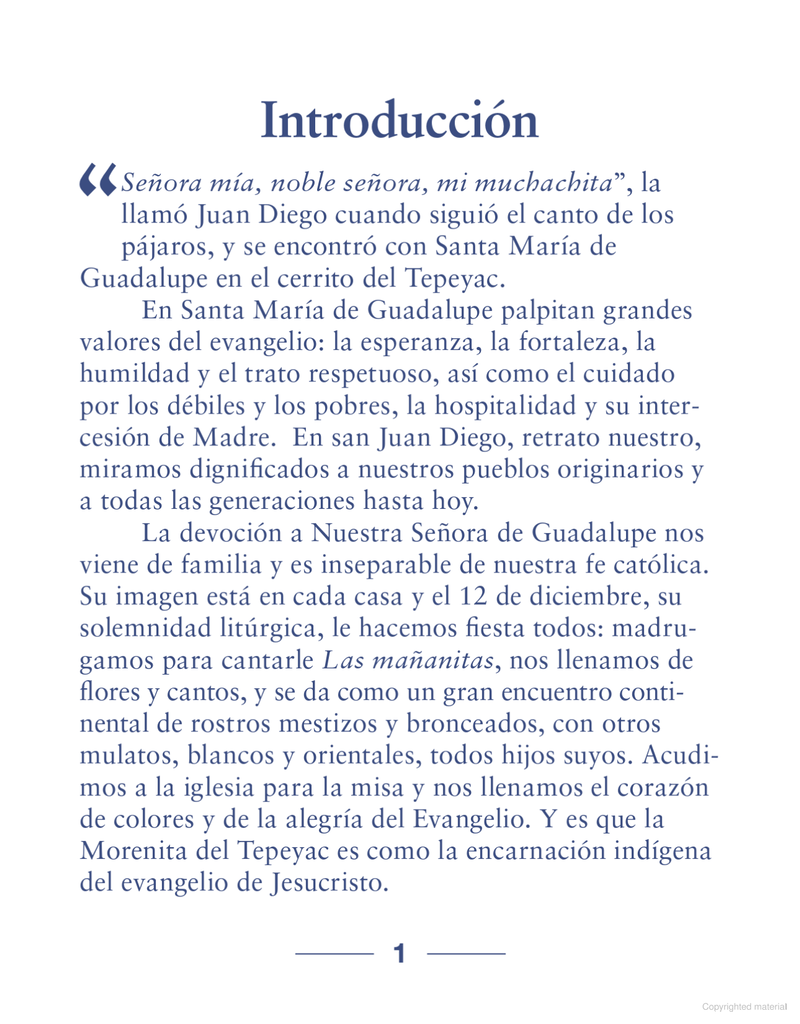 Liturgy Training Publications María de Guadalupe - Madre y esperanza nuestra