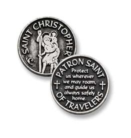 Cathedral Art St. Christopher Pocket Token