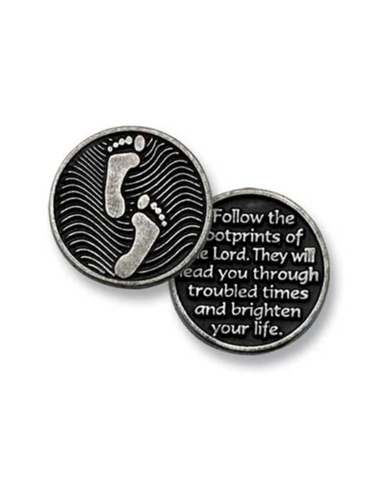 Cathedral Art Footprints Pocket Token