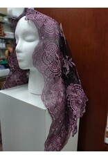 St. Stephen's Bookstore Pink and Black Eva Spanish Veil