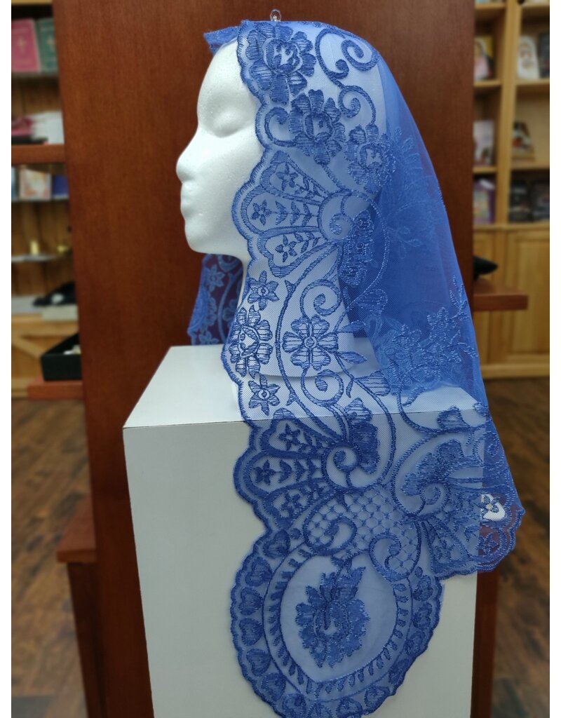 St. Stephen's Bookstore Spanish Veil Madonna Blue-Elaina