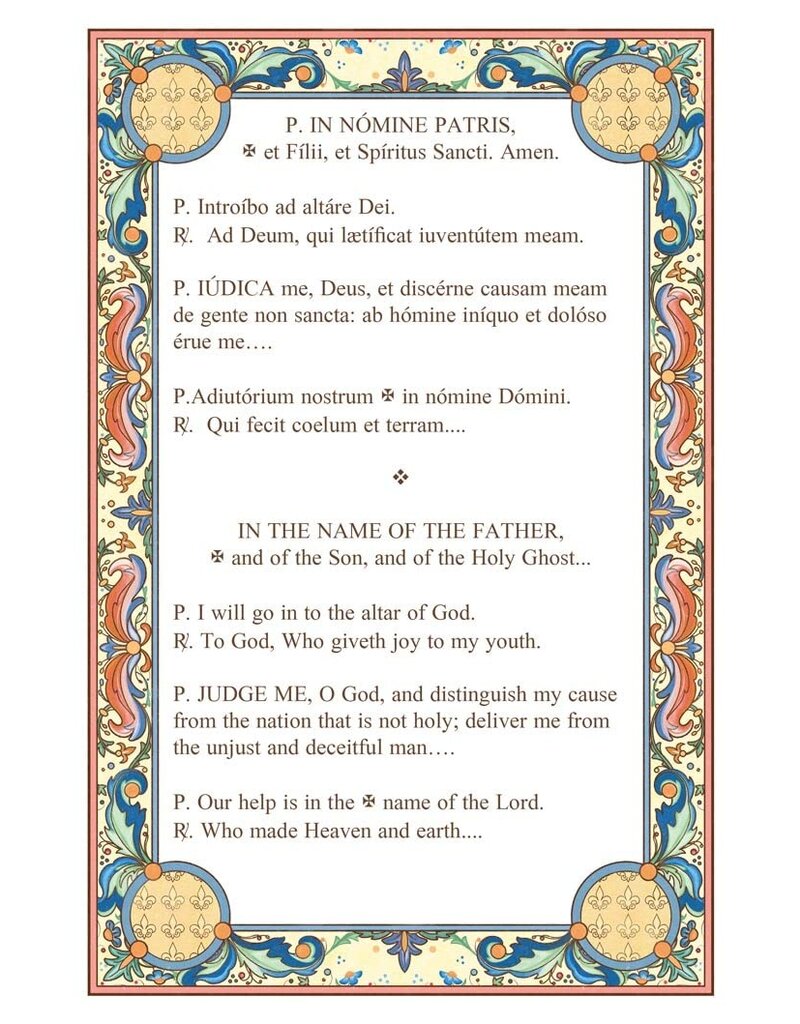 Tan Books Sanctus, Sanctus, Sanctus: An Introductory Latin Missal for Children