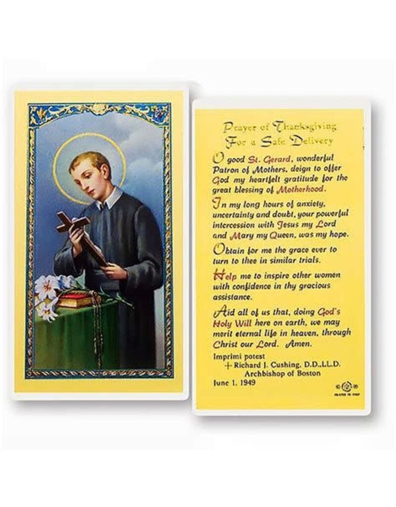 Trademark Paper Holy Card St. Gerard
