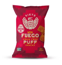 Siete Foods Siete- Fuego Grain Free Puff Snacks