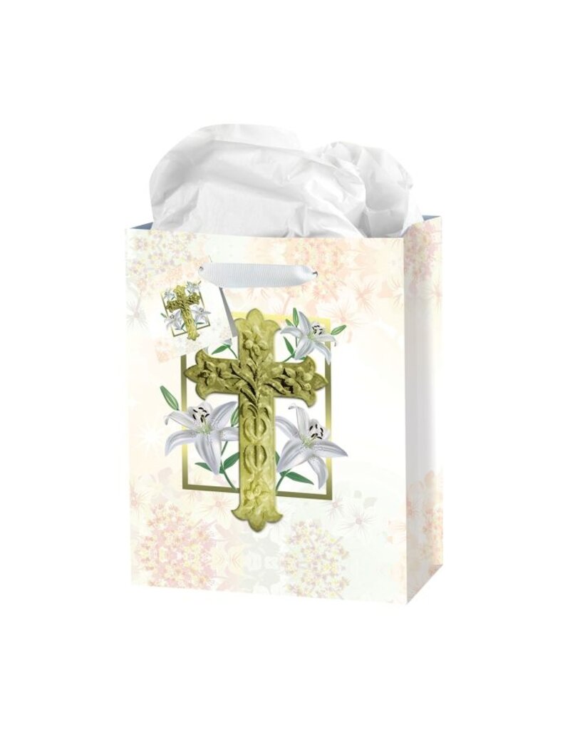 WJ Hirten Easter Lily Gift Bag (Small)