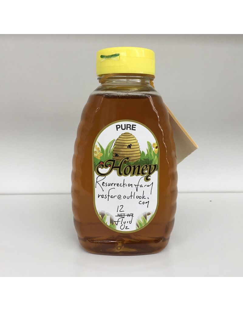 Resurrection Farm Honey, 12oz bottle
